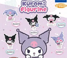 Sanrio Twinchees mini figurky Kuromi 5 cm Display (24)