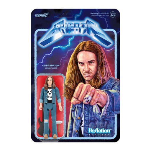 Cliff Burton ReAction Akční figurka Wave 01 Cliff Burton 10 cm - Kliknutím na obrázek zavřete