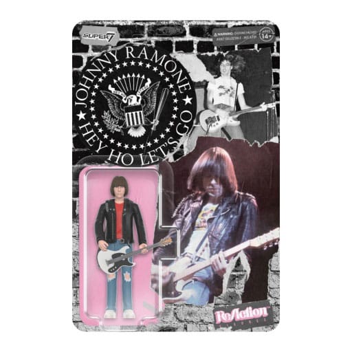 Johnny Ramone ReAction Akční figurka Wave 01 Johnny Ramone 10 cm - Kliknutím na obrázek zavřete