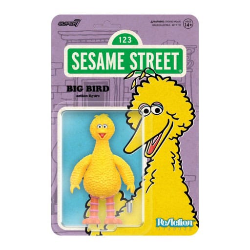 Sesame Street ReAction Akční figurka Wave 03 Big Bird 10 cm - Kliknutím na obrázek zavřete