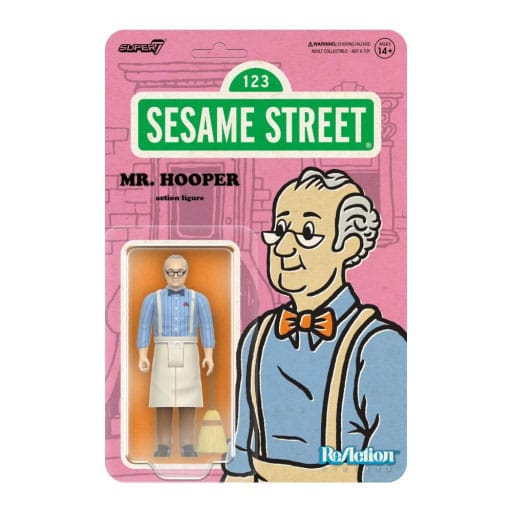 Sesame Street ReAction Akční figurka Wave 03 Mr. Hooper 10 cm - Kliknutím na obrázek zavřete