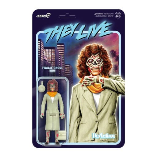 They Live ReAction Akční figurka Wave 02 Female Ghoul (Glow) 10 - Kliknutím na obrázek zavřete