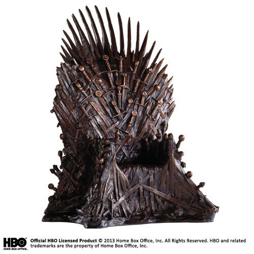 Game of Thrones Socha Bronze Iron Throne 36 cm - Kliknutím na obrázek zavřete