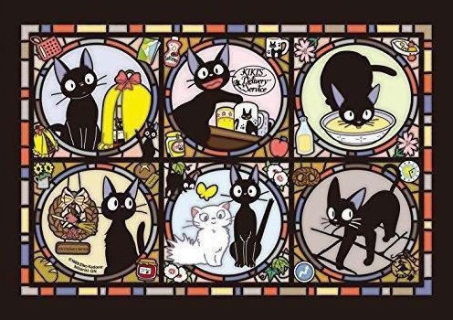 Kiki's Delivery Service Art Crystal skládací puzzle Jiji's Stree - Kliknutím na obrázek zavřete