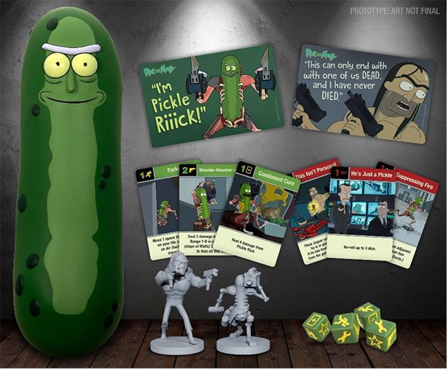 Rick and Morty desková hra The Pickle Rick Game *anglická verze