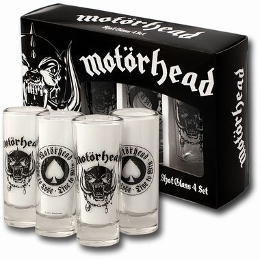 Motörhead panáky 4-Pack - Kliknutím na obrázek zavřete