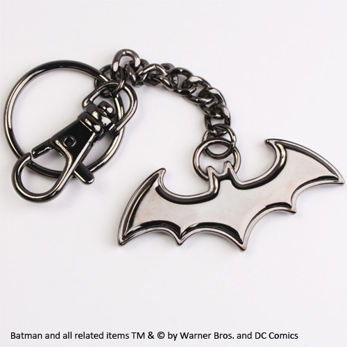 Batman Metal klíčenka Black Logo