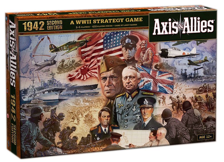 Avalon Hill desková hra Axis a Allies 1942 2nd Edition english