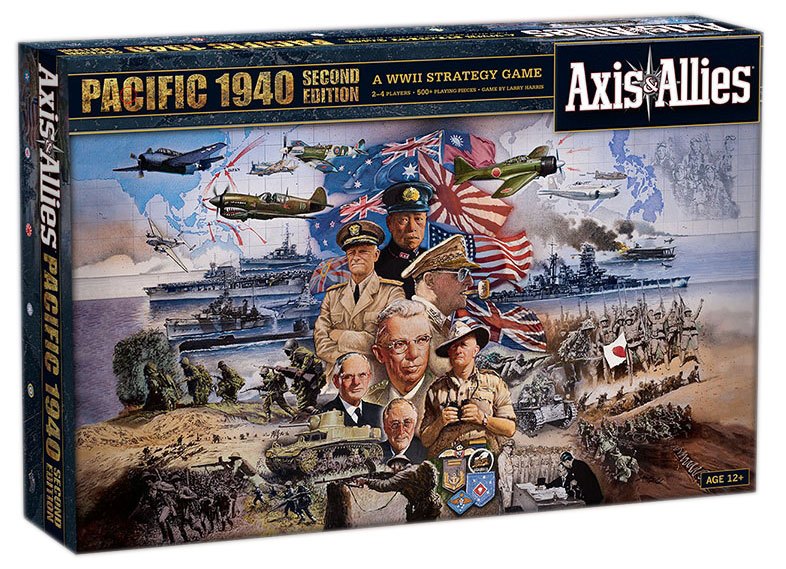 Avalon Hill desková hra Axis a Allies Pacific 1940 2nd Edition e