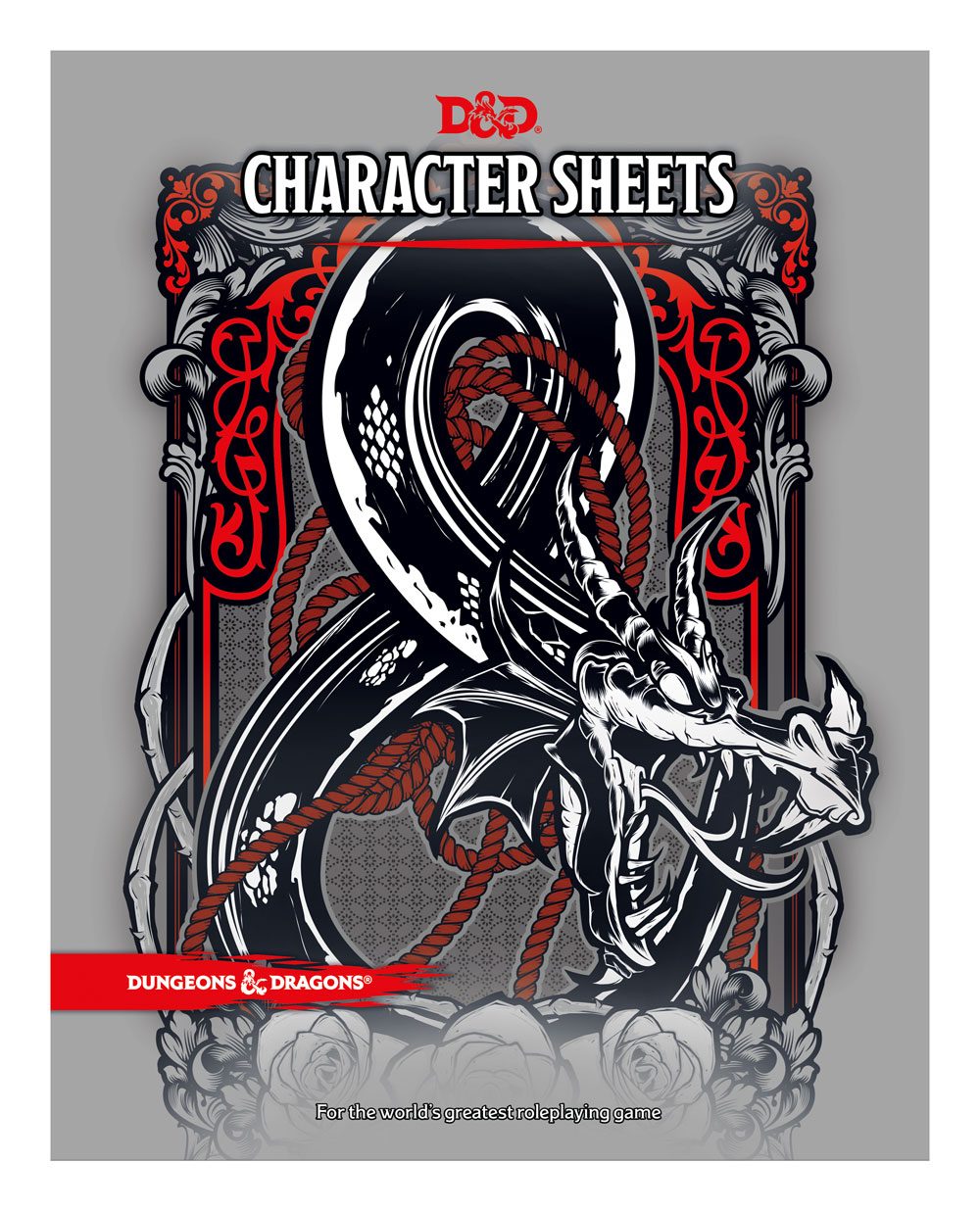 Dungeons a Dragons RPG Character Sheets (24) english