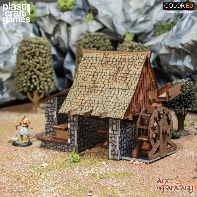 Age of Fantasy ColorED Miniature Gaming Model Kit 28 mm Lumber M