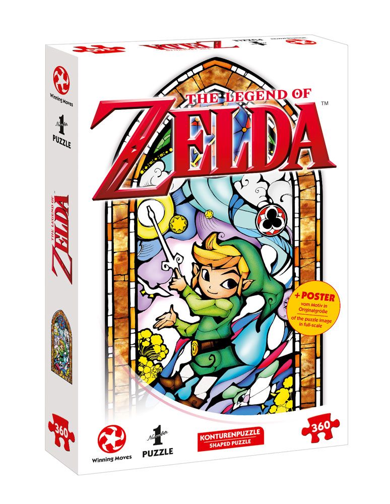 The Legend of Zelda skládací puzzle Link Wind Waker