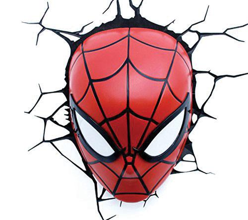 Marvel 3D LED osvětlení Spiderman - Kliknutím na obrázek zavřete