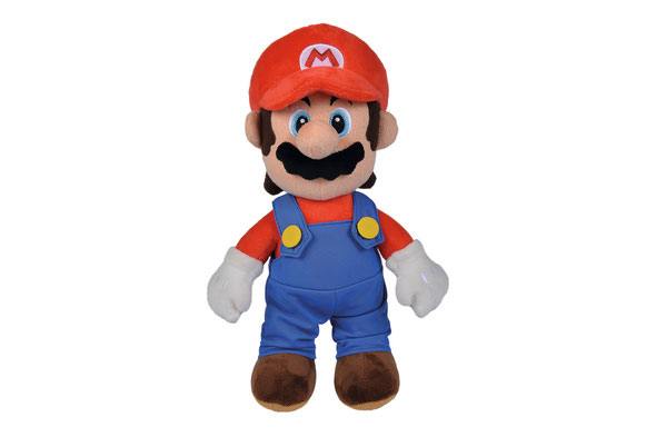 Super Mario Plyšák Mario 30 cm - Kliknutím na obrázek zavřete